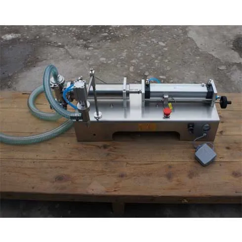 Разливочная машина с одним соплом диапазон поворотного клапана жидкости 5-100 мл