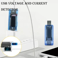 3 in 1 battery tester mobile power detector battery test voltage current meter usb charger doctor blue measuring instruments