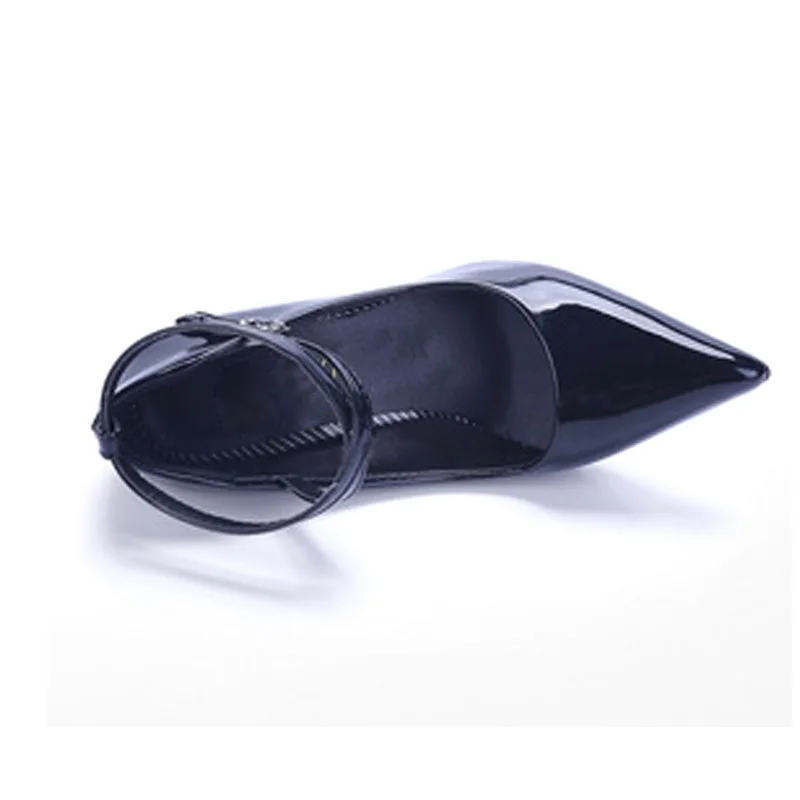 Женские свадебные туфли VTOTA лодочки с острым носком на тонком высоком каблуке 9 5