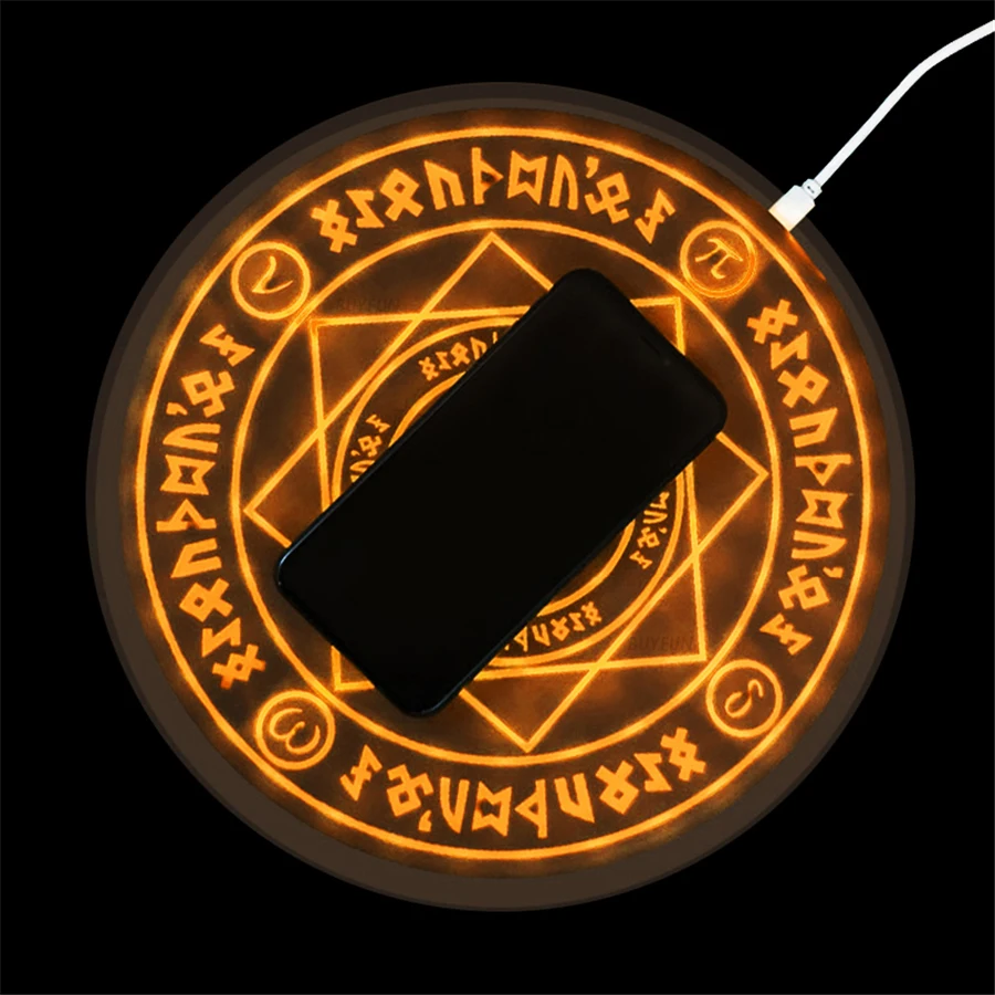 Беспроводное зарядное устройство Magic Array 10 Вт ультратонкая быстрая Беспроводная