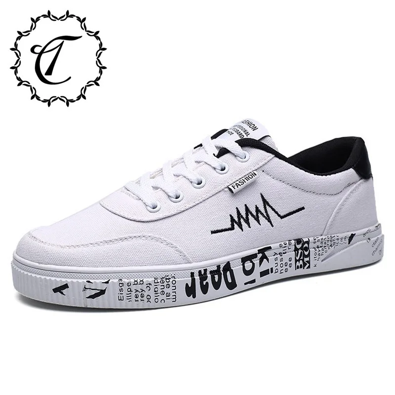 CatriCa Canvas Male Casual Breathable Fashion Luxury Designer High Quality Men Shoes Brand Sneakers 2019 White Green Black 1717 | Обувь