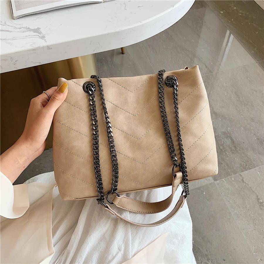 

Large Capacity Women Pu Leather Crossbody Bags New Fashion Ladies Chain Shoulder Bag High Quality Designer Female Messenger Bags