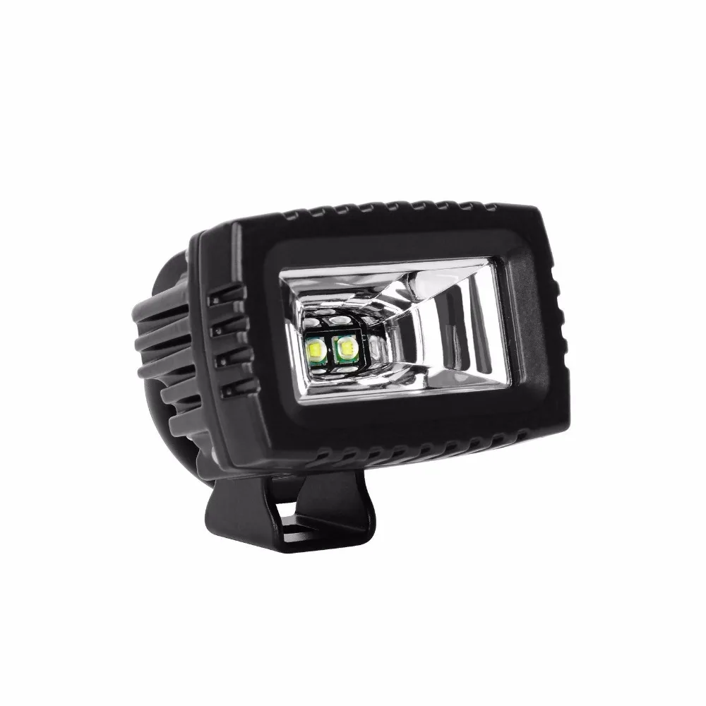 KRATOR 2PCS 20W Flood Led Light Bar Pods 1000 Lumens 6500K Off Road Backup Driving Lights Fog Lamp for SUV Bumper ATV on - 2 шт. прожектора KRATOR 20W Flood Led Light Bar Pods 1000 люмен 6500K для внедорожников, заднего хода и дневных ходовых огней для ба