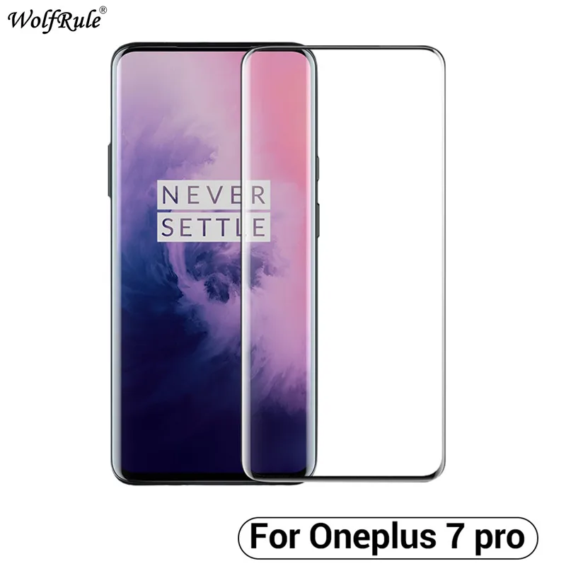 Для стекла Oneplus 7 Pro защита экрана закаленное стекло для телефона пленка защитное 6