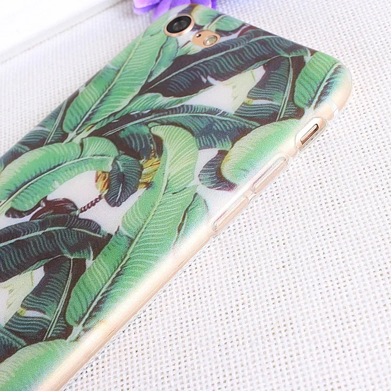 Silicone Feather Case For iPhone 7 8 Plus XS X Cartoon Phone Cases 6 5S 5 SE 6S Soft TPU Back Cover Funda |