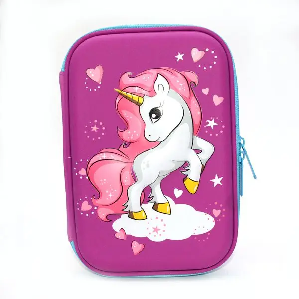 J Чехол-карандаш с единорогом для торта КАЛЕМ кутусу Kawaii estuche escolar материал escolar astuccio scuola Чехол-ручка чехол-карандаш канцелярские товары - Цвет: J