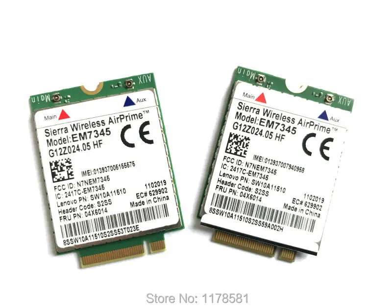 EM7345 4G карта для T440 T540P W540 L440 X240 X1 Carbon модуль NGFF M.2 WWAN 04X6014 LTE/HSPA + 42 Мбит/с|ngff m.2|thinkpad