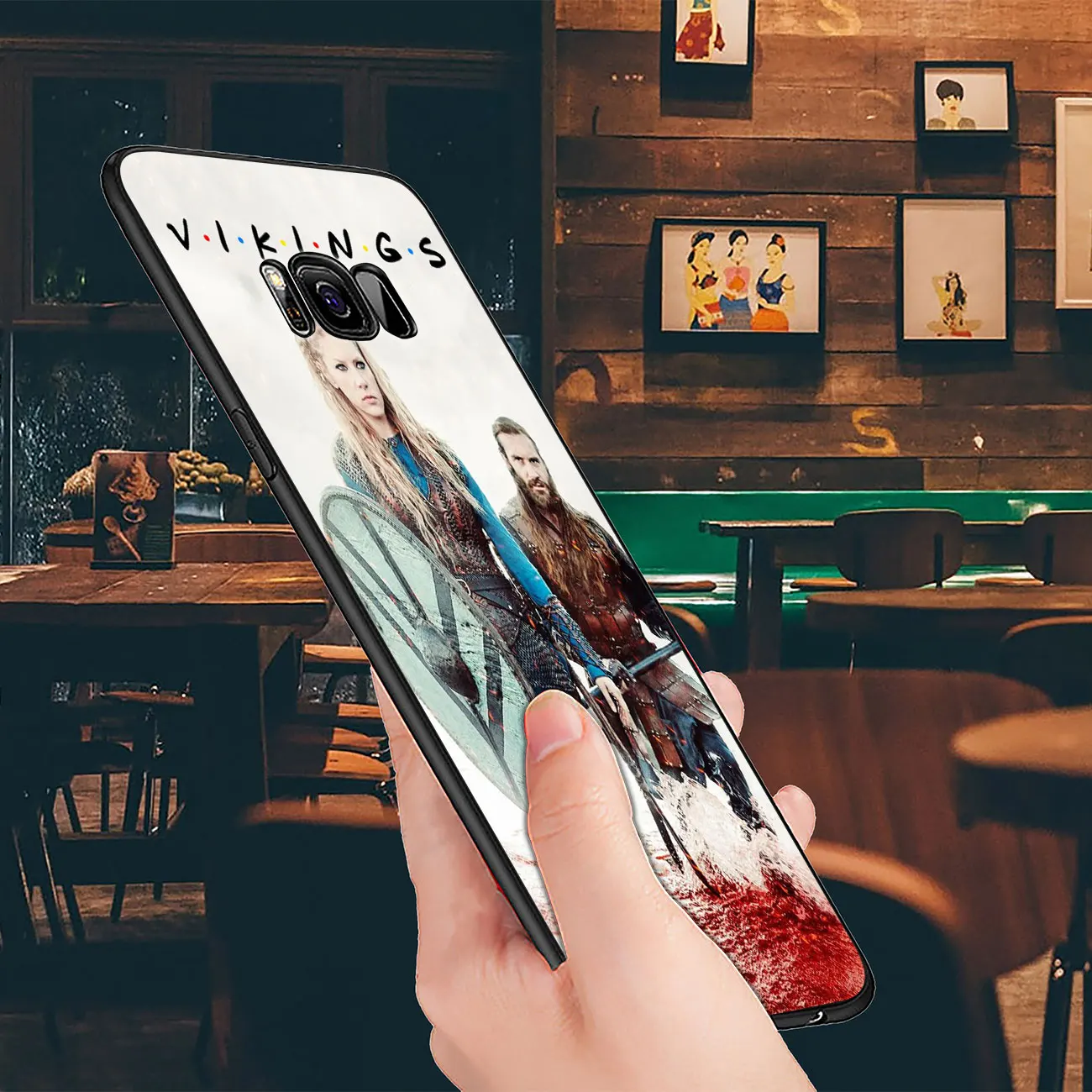 Модный мягкий силиконовый чехол YIMAOC серии vikings 4 для Samsung Galaxy S20 Ultra S10 Lite S9 S8 Plus S7 Edge