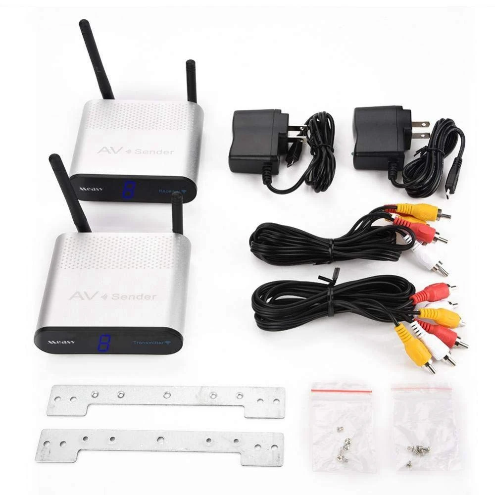 Measy AV540 5.8GHz Wireless AV Sender Transmitter and Receive Compatible with DVD DVR IPTV Monitoring Camera Satellite Rec | Электроника