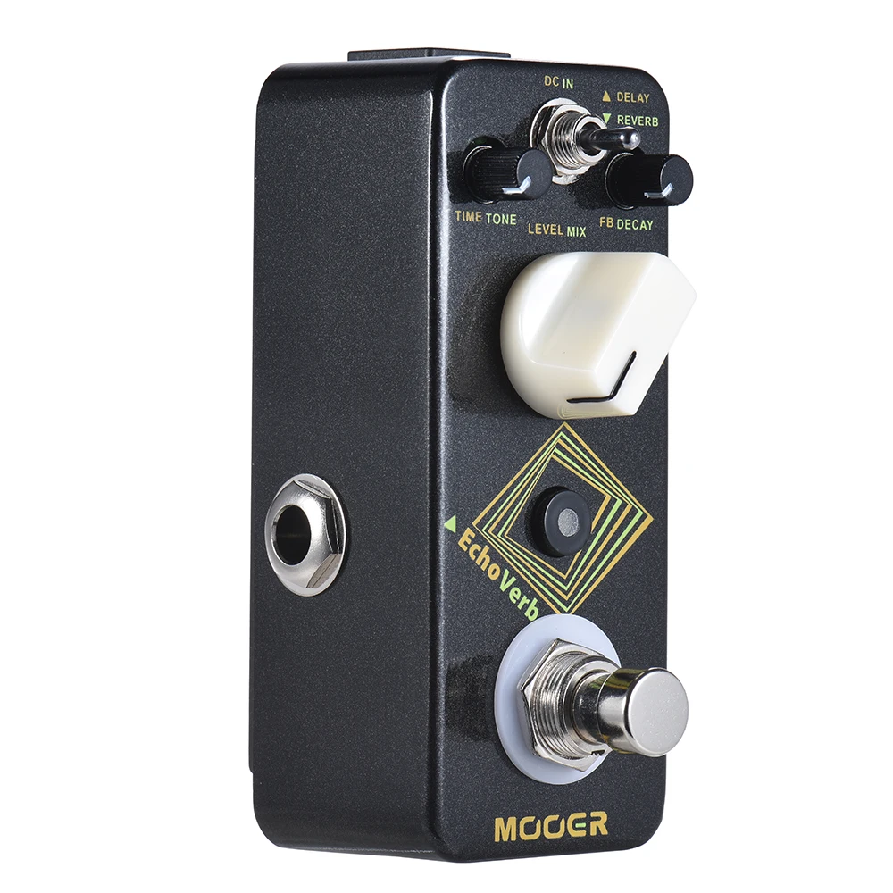 MOOER ecoverb цифровая педаль для гитарного эффекта с задержкой реверберации