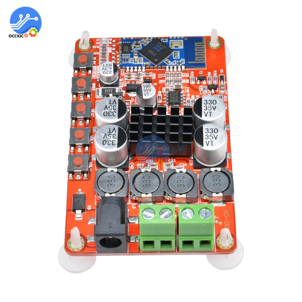 TDA7492P Bluetooth 4 0 цифровая плата усилителя 2X50 W 8-25 V аудио звуковая HIFI стерео приемник
