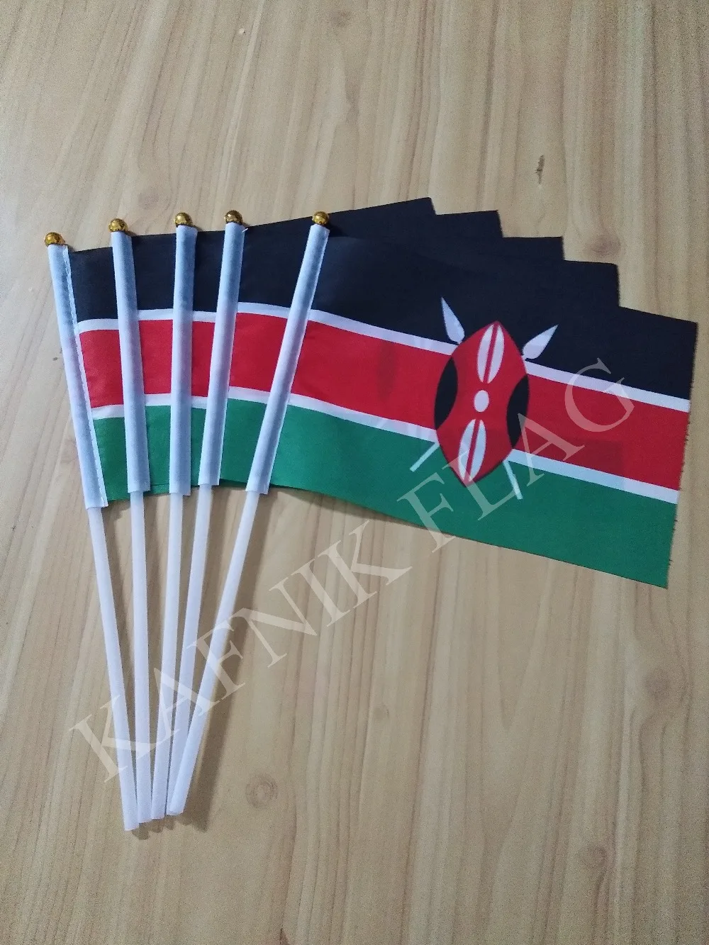 5 шт. флагами из Кении 14 х21 см|Флаги баннеры и аксессуары| |