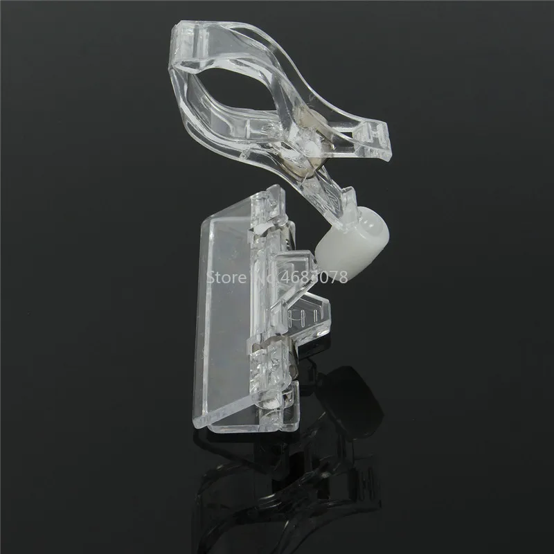 10 шт. высокое качество прозрачный поп-дисплей ценовые этикетки бирки держатели