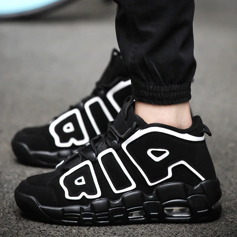 Мужская Осенняя прогулочная обувь Air Sports More Uptempo легкие кроссовки для женщин