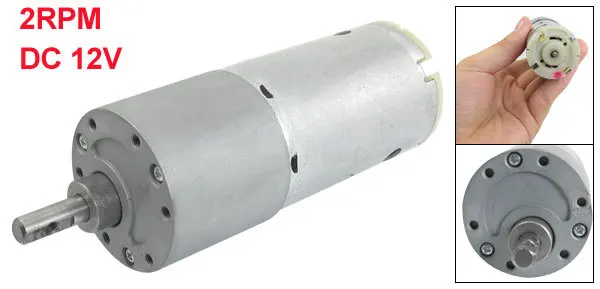 2 ОБ./МИН. DC 12 В 40N. CM High Torque Магнитный Электрический Сокращения Коробки Передач