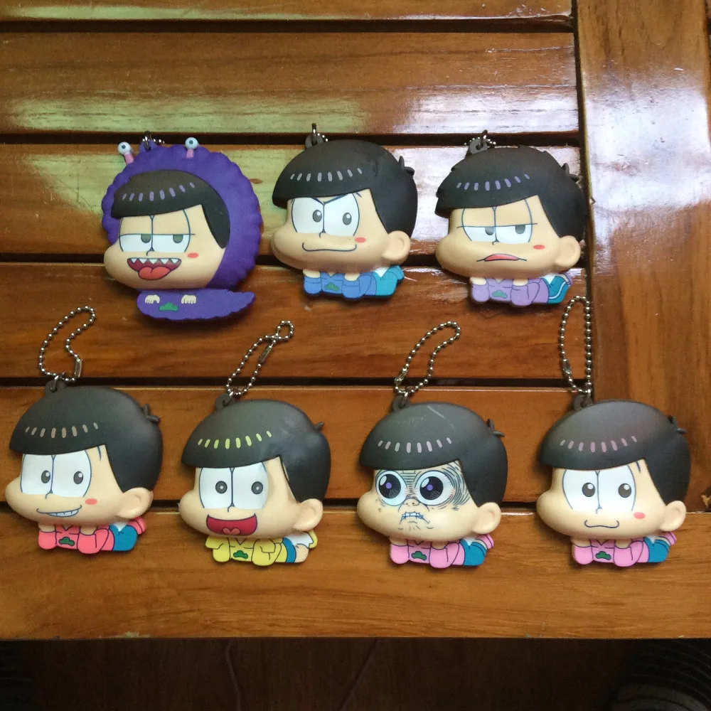Высокое качество 7 см Osomatsu San Mr osomatsu san Karamatsu Ichimatsu ПВХ фигура брелок игрушка|toys
