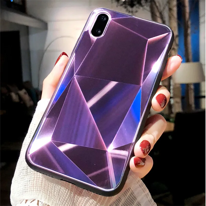 Зеркальный блестящий чехол для телефона X XS Max XR 7 Plus iPhone 6 S 8 акриловый зеркальный |