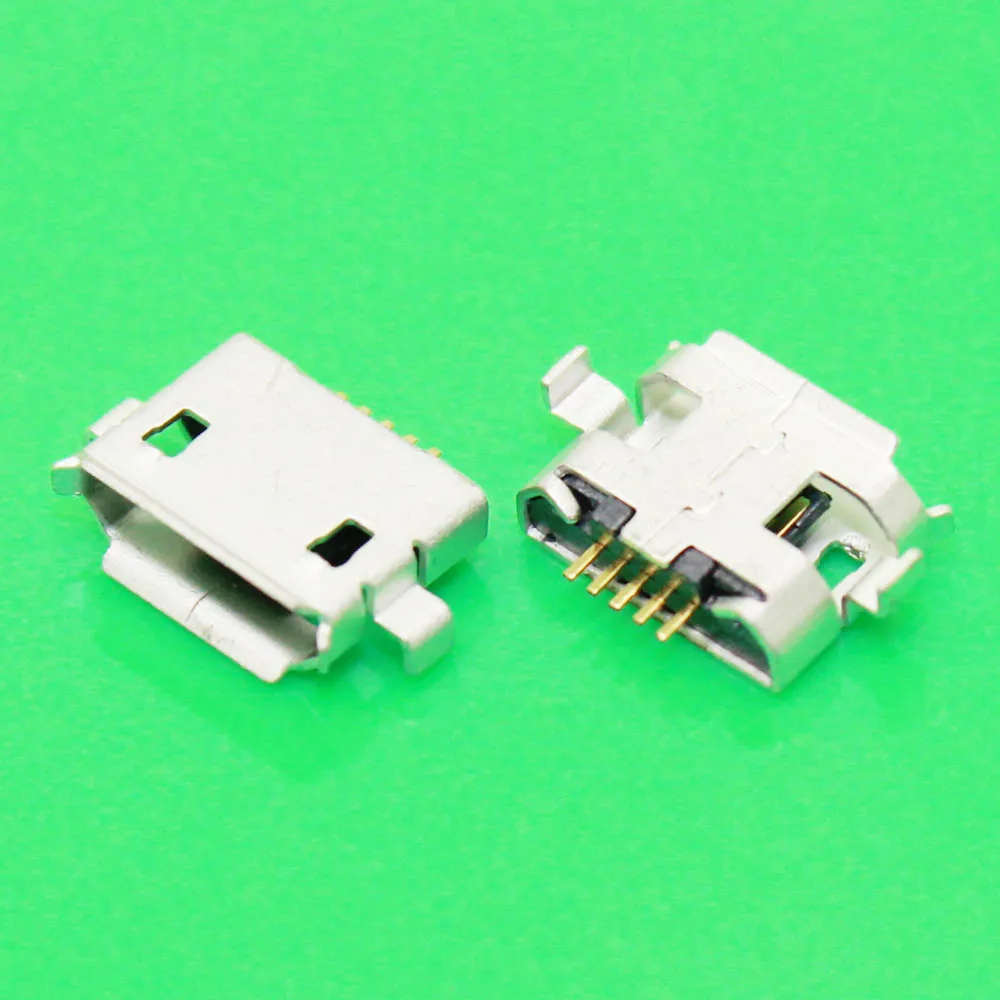 Медная Розетка Micro USB YuXi с разъемом MK5P микроusb 5 P ножек для сотового