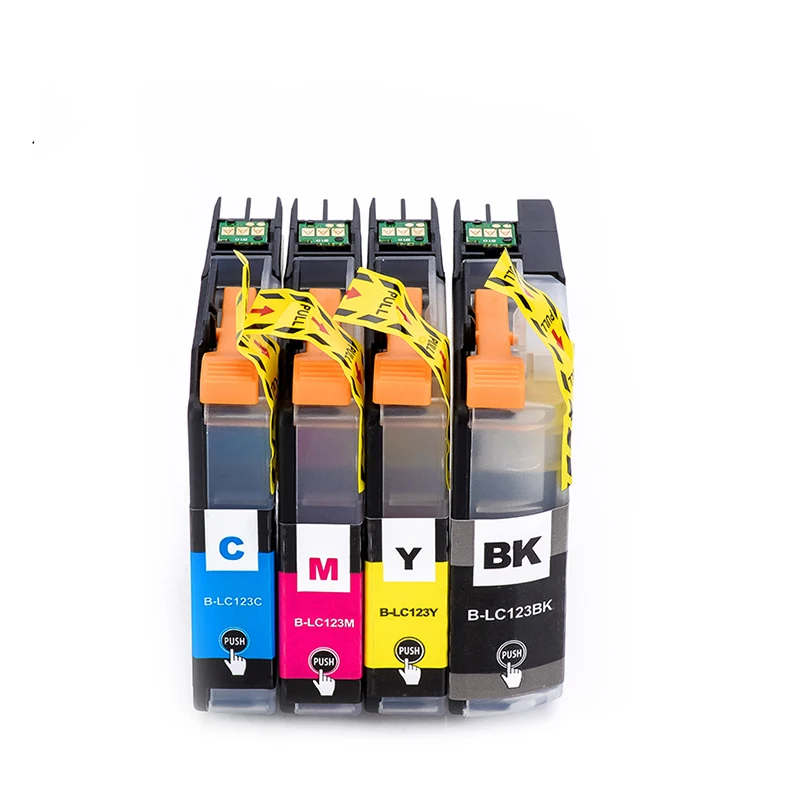 Совместимый чернильный картридж 4PK LC123 с чипом|ink cartridge|compatible ink cartridgecompatible cartridges |