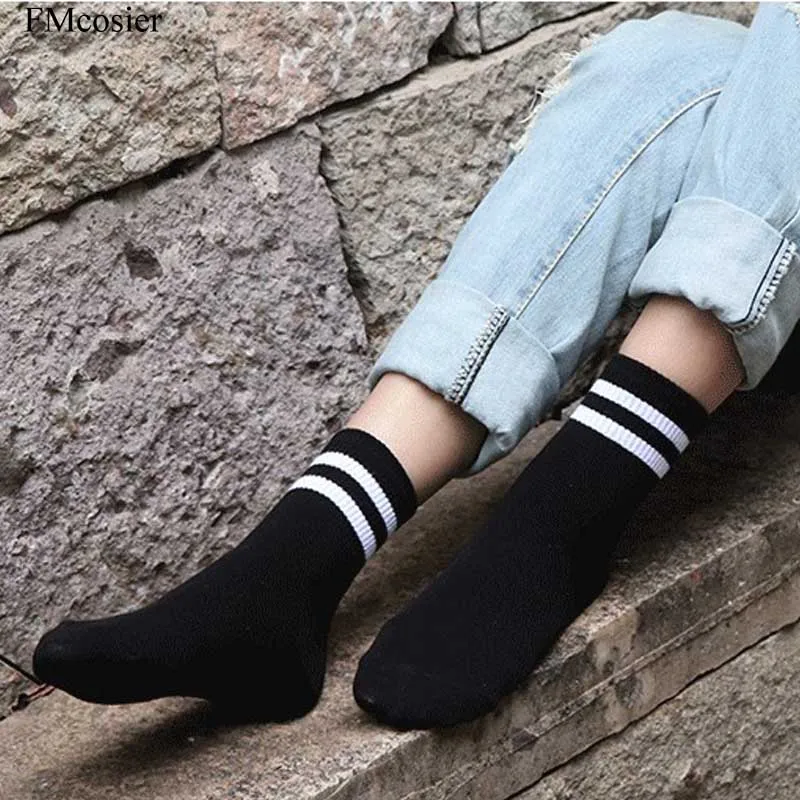 10 шт. = 5 пар/лот полосатые женские короткие носки до щиколотки весенние летние