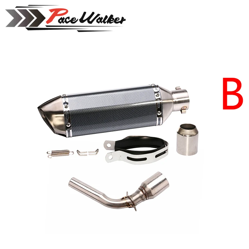 51 мм Модифицированная выхлопная труба мотоцикла глушитель выхлопной скутер +