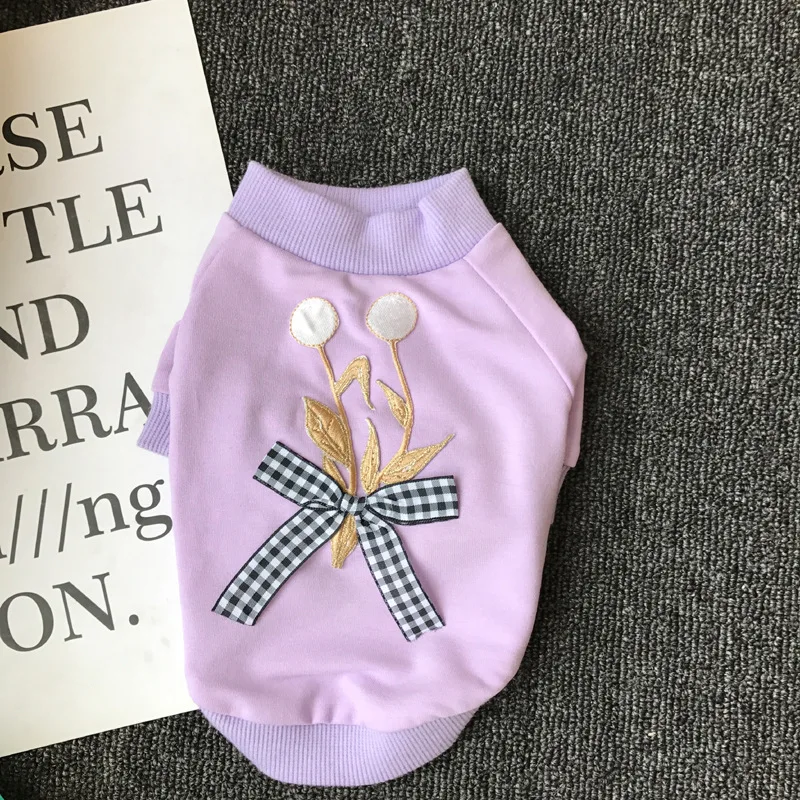 Свитер для чихуахуа на весну одежда домашних питомцев маленьких собак щенков