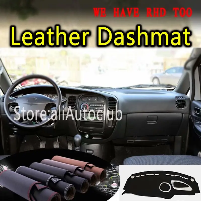 

For Hyundai Starex H-1 H1 1997 1998- 2005 2006 Leather Dashmat Dashboard Cover Dash SunShade Carpet Custom Car Styling LHD+RHD