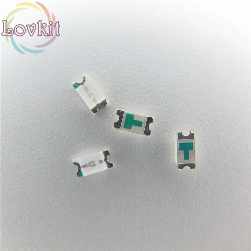 100 шт. 0603 SMD Желтый светодиод SMT светодиоды диод 585 595nm высокое качество чип лампы