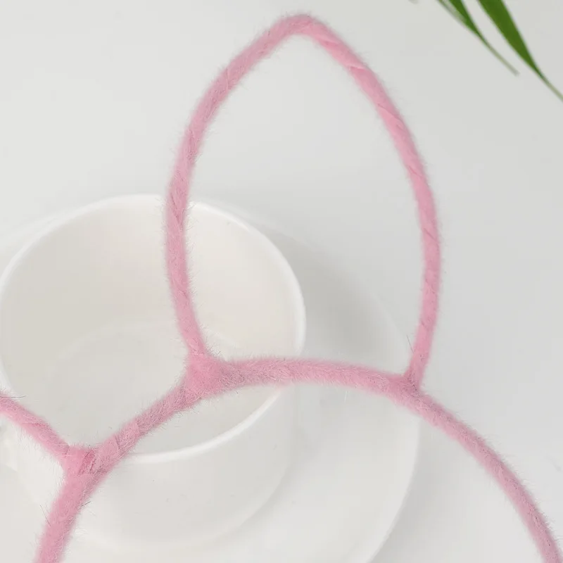 Модная повязка на голову для младенцев Сексуальная с черными кошачьими ушками