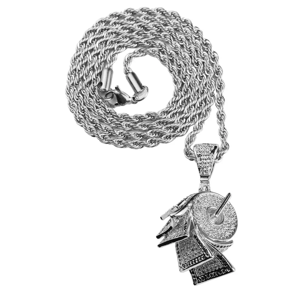 Для мужчин хип-хоп проложить параметр кубического циркония доллар рулона бумага