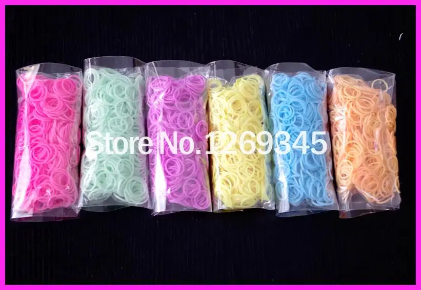 Резинка для браслетов Let's Make 6000 шт./20 цветов|gum for bracelets|loom rubber bandsfor bracelets |