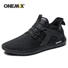 Кроссовки ONEMIX мужские легсветильник, дышащие, без шнуровки, мягкие, летняя прогулочная обувь, для бега, 2021