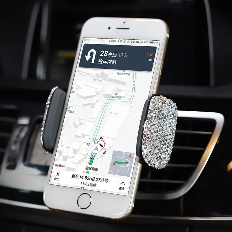 Автомобильный держатель для телефона Tongdaytech IPhone X XS в автомобиле Кристальное