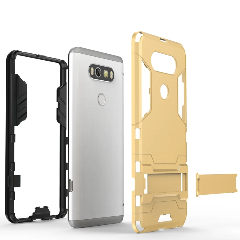 Case For LG V20 F800 H990ds F800L Ударопрочный Робот Броня Hybrid резиновый Чехол Тонкий Жесткий