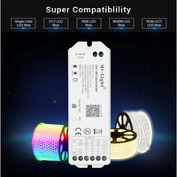 milight yl5 2 4g 15a 5 in 1 wifi voice wifi led controller apply to 12v24v monochrome cct rgb rgbw rgb cct led strip