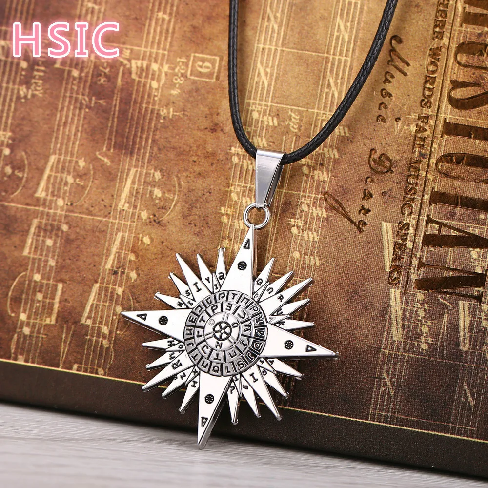 HSIC 12 шт./лот хит продаж Аниме D. Gray man серебряное металлическое ожерелье с