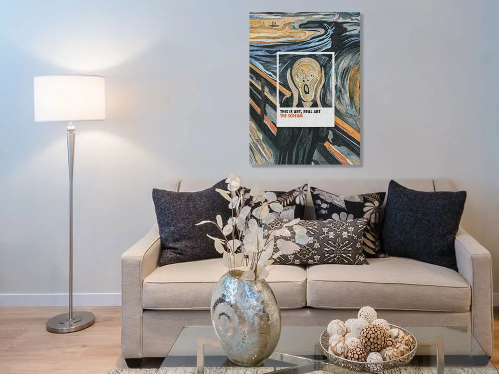 The Scream Skrik creativity Painting Home Kids Baby living Room Bedroom Decor Print Poster Picture Wall Art Canvas | Дом и сад