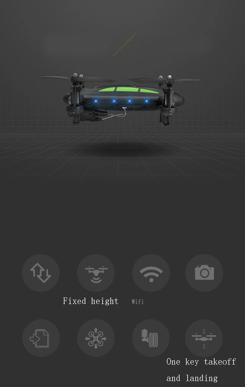 Rc автомобиль с Hd камерой может лететь Wifi 300000 пикселей дистанционного управления