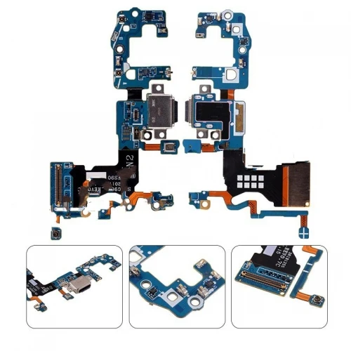 S9 G960U OEM/ заводской зарядный порт/док-станция/Джек гибкий кабель для Note 9/Note 8/S9/S8/S7 Edge/S7 - Цвет: S9 G960U