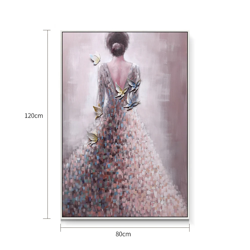 Лучшие продажи картины написанные вручную масляными красками на стене