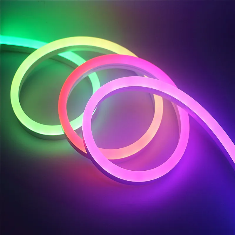 5 м/лот WS2811 60 Светодиодный s/m светодиодный неон полосы пикселей 12 V RGB