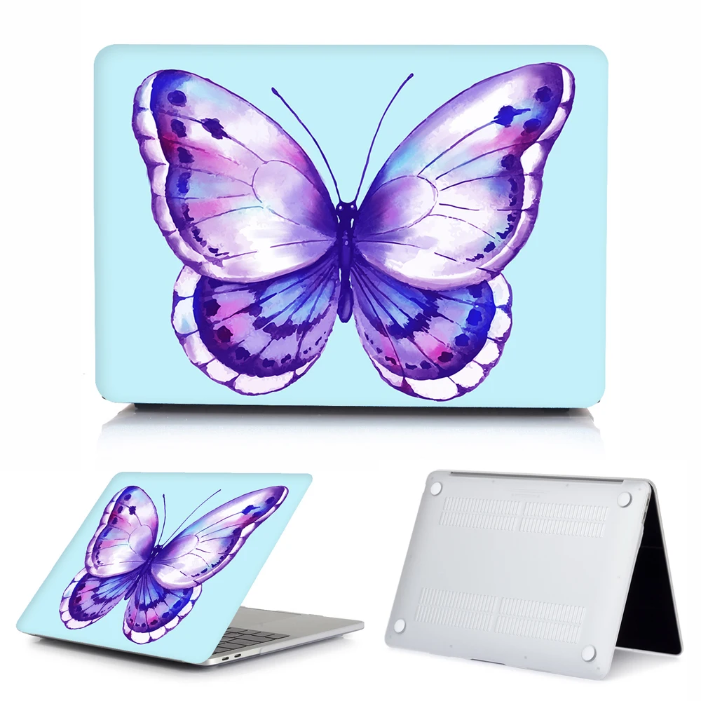 Чехол для ноутбука Apple MacBook Touch ID A1932, Air Pro retina 11 12 13 15 для mac book Pro 13,3 15 Touch Bar+ чехол для клавиатуры