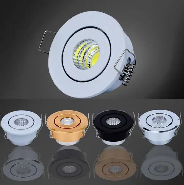 Светодиодный Потолочный Мини светильник утопленный Точечный высокой яркости с