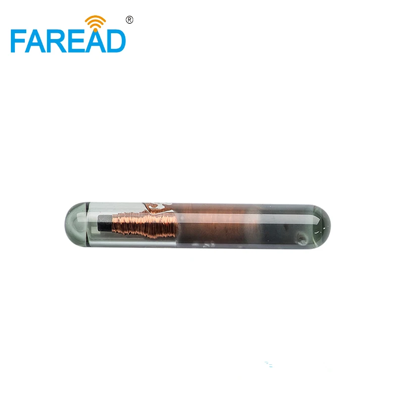 100 шт. Rfid микрочип животное биостекло бирка для крупного рогатого скота овец 1 25*7