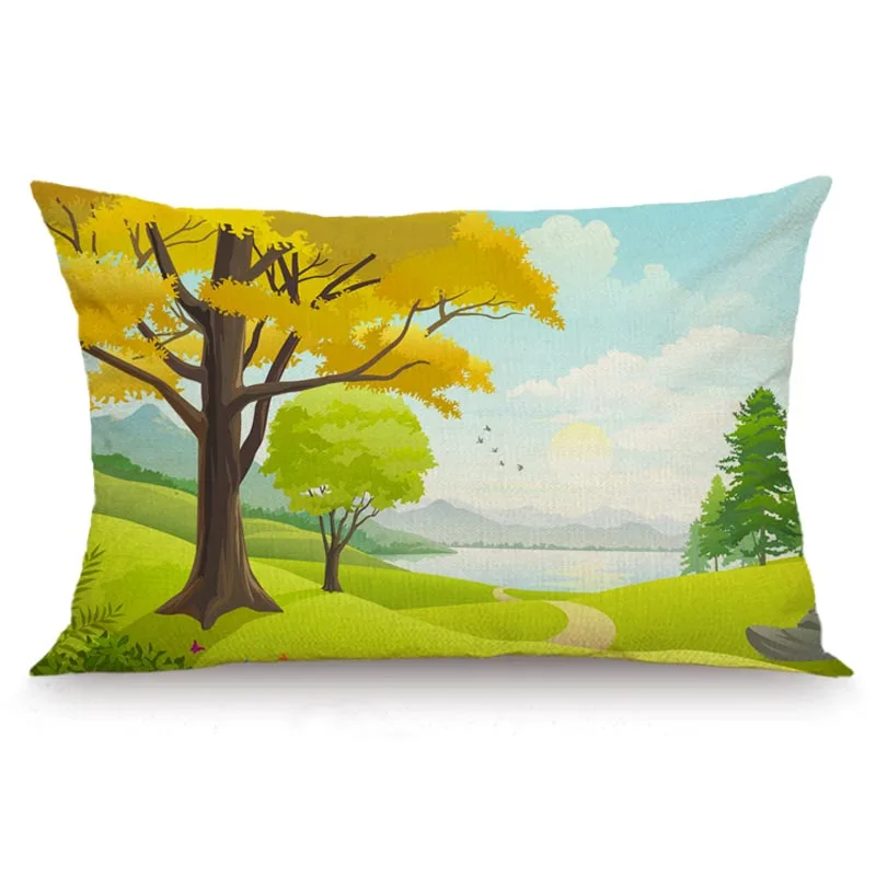 XUNYU 30X50 см/40x60 см наволочка с цветами из мультфильма для детской комнаты