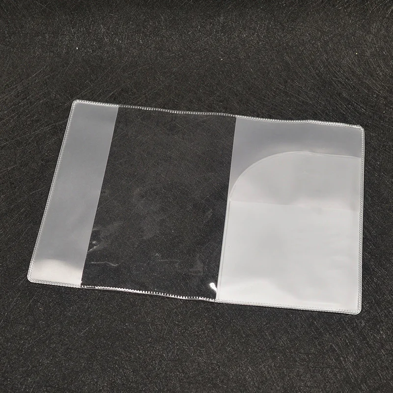 Transparent Passport Cover Wallet PVC Waterproof Dirt Pasport Holder Women Travel Passaporte Credit ID Card Holder Organizer Bag (art.: 7af9da606) - 7af9da606