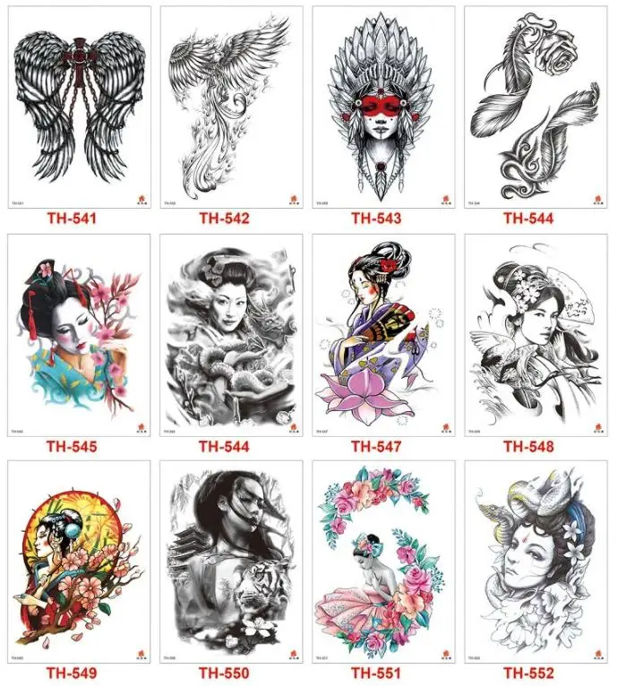 Оптовая Продажа 320 стиль маленький полный цветок рука Временная водостойкая