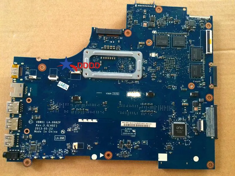 Оригинальный Для Dell15R 3537 5537 материнской платы w/ i7 4500U Процессор LA 9982P CN 0P28J8 P28J8 VBW01