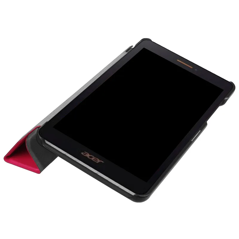 Ультратонкий кожаный чехол книжка для планшета Acer Iconia Talk S A1 734 7&quot|Чехлы