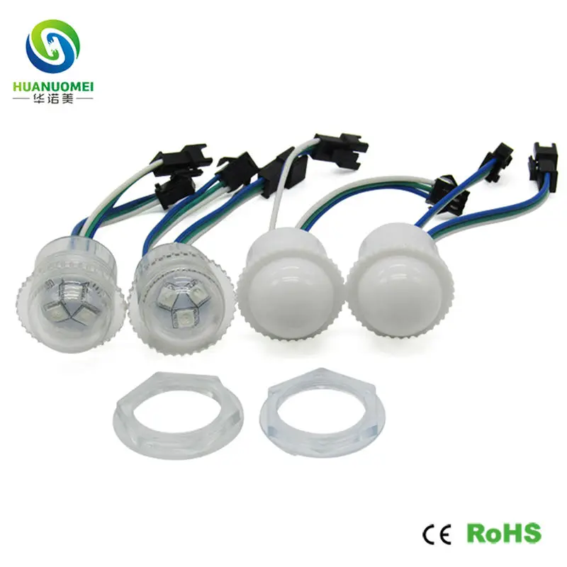 26 мм 3 светодиода 5050 smd SM16703 пикселей светодиод с модулем rgb 12 В рекламный лайтбокс